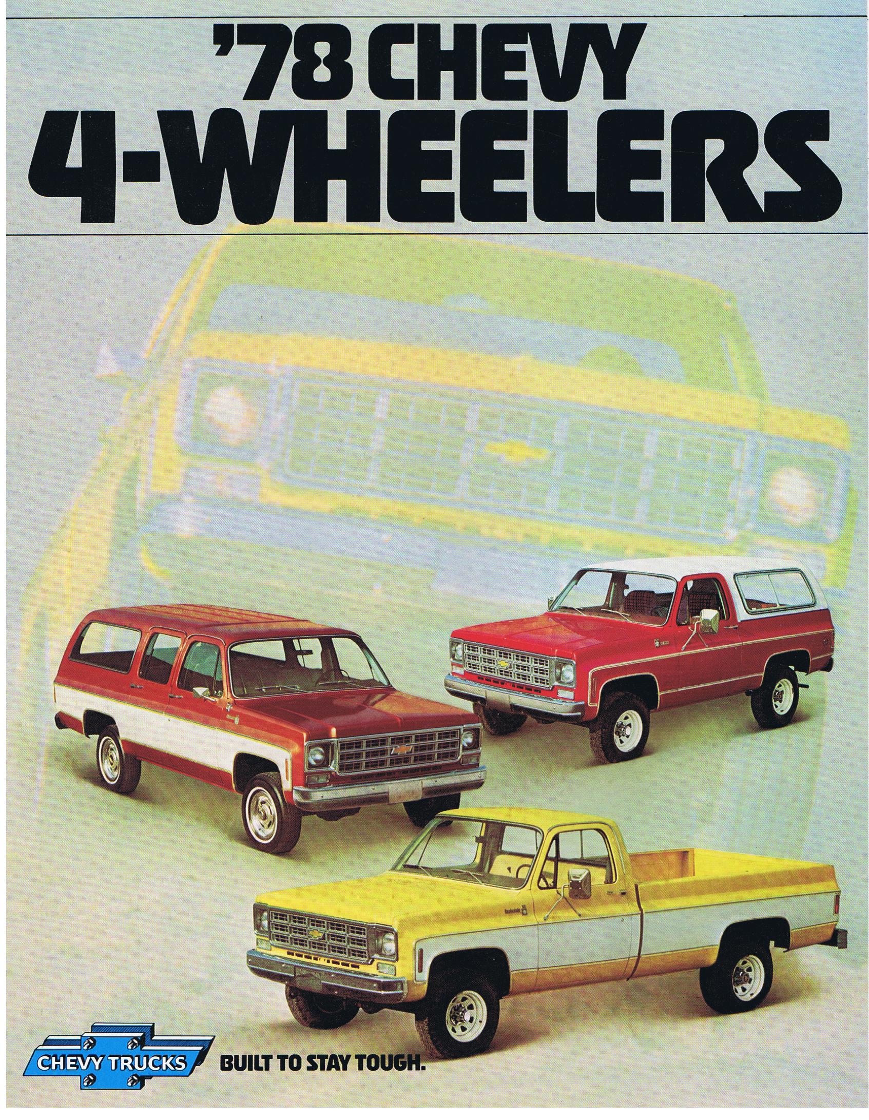 1978 Chevrolet 4-Wheelers Broschyr