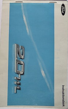 1968 Ford 20 M Instruktionsbok P7