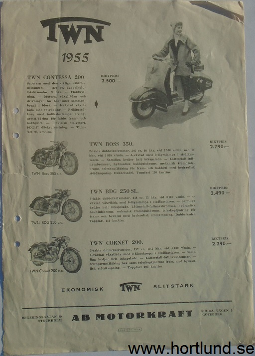 1955 TWN broschyr svensk