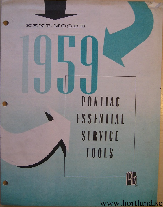 1959 Pontiac Kent-Moore verktyg