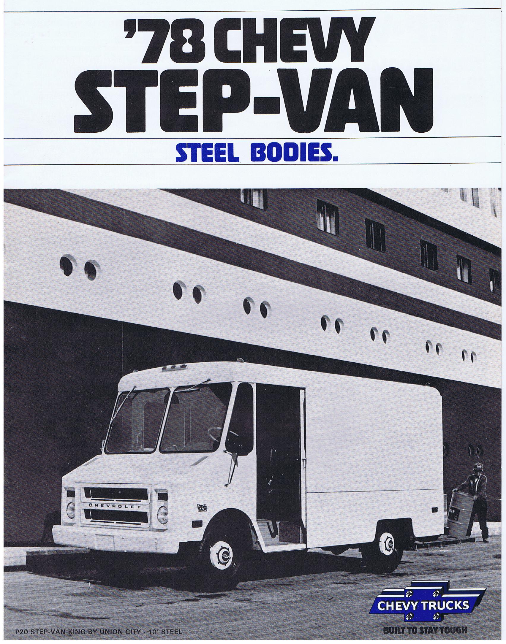 1978 Chevrolet Step Vans Broschyr
