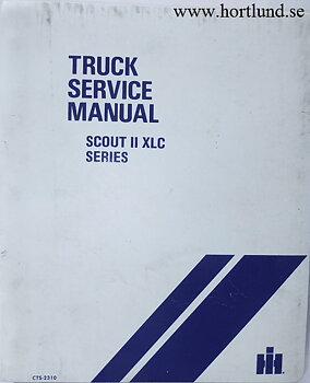 1976 - 1977 International Scout II XLC Service Manual