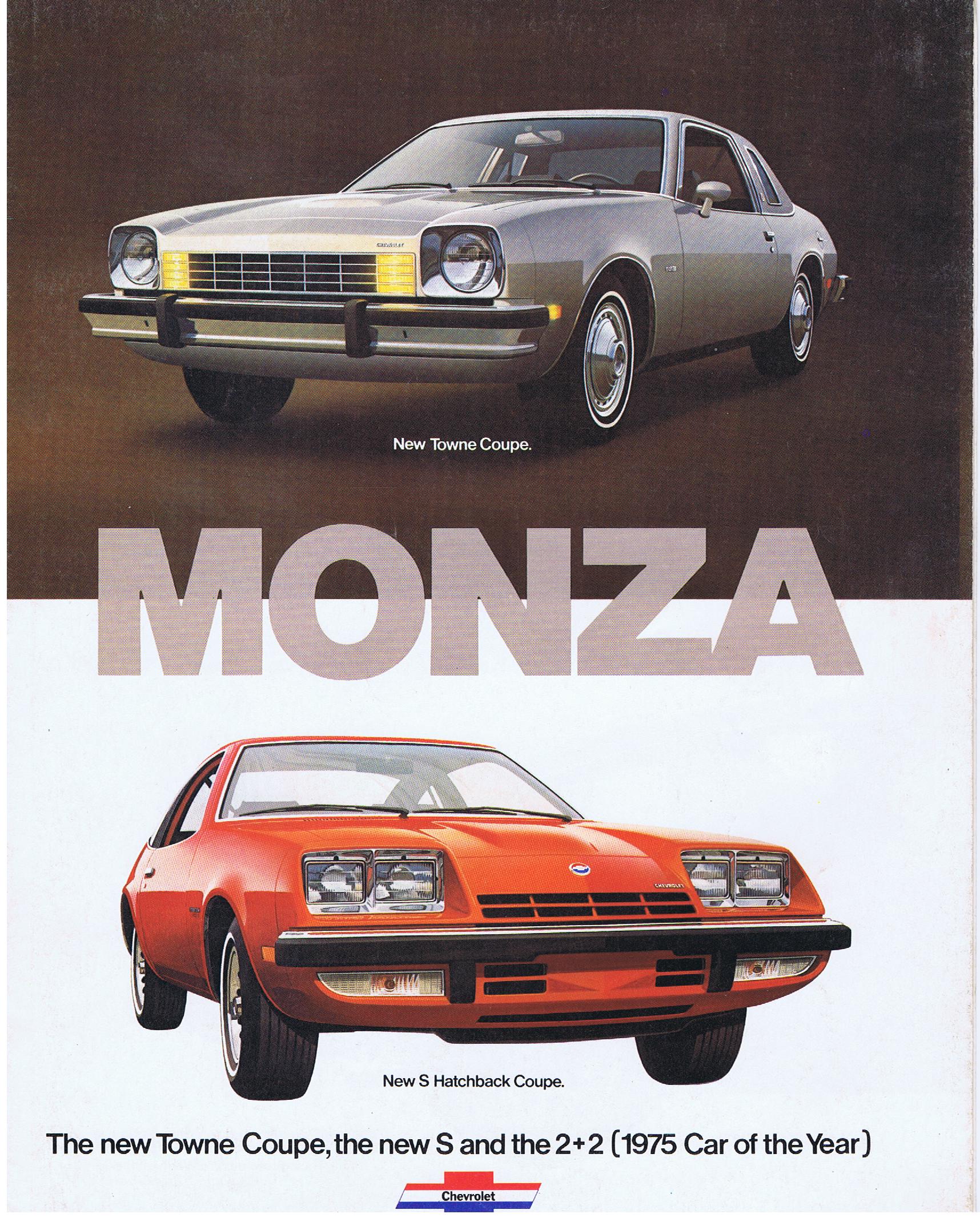 1975 Chevrolet Moza 2 + 2 Broschyr