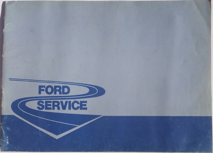 1978 Ford Service och Garantihäfte