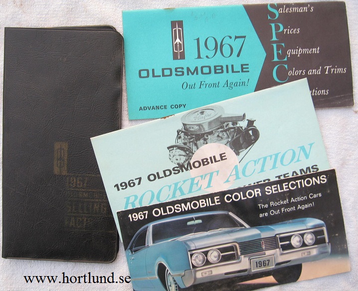 1967 Oldsmobile Selling Facts