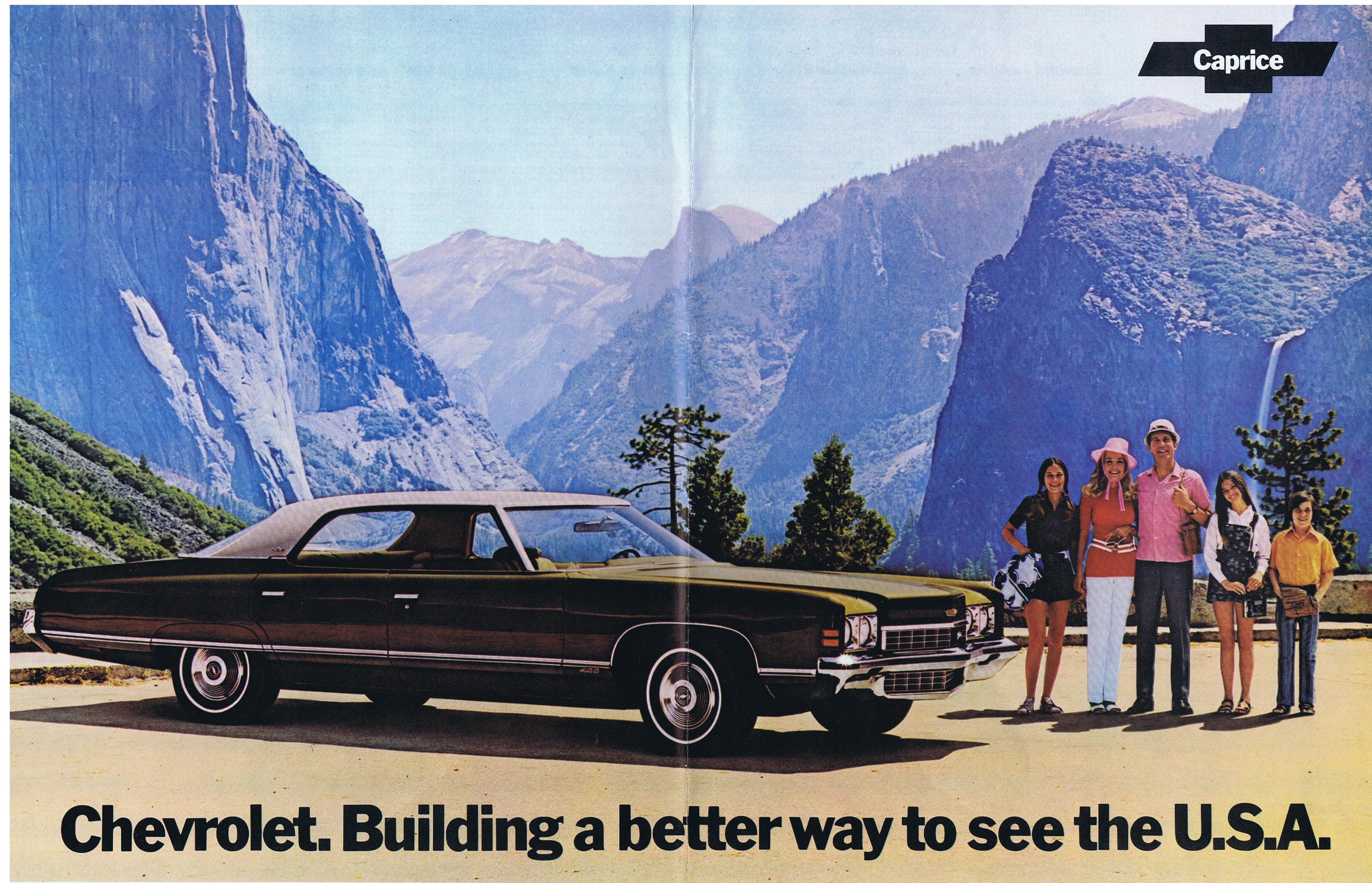 1972 Chevrolet Caprice Affisch