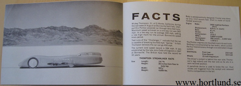 1959 Pontiac Challenger I broschyr - 2