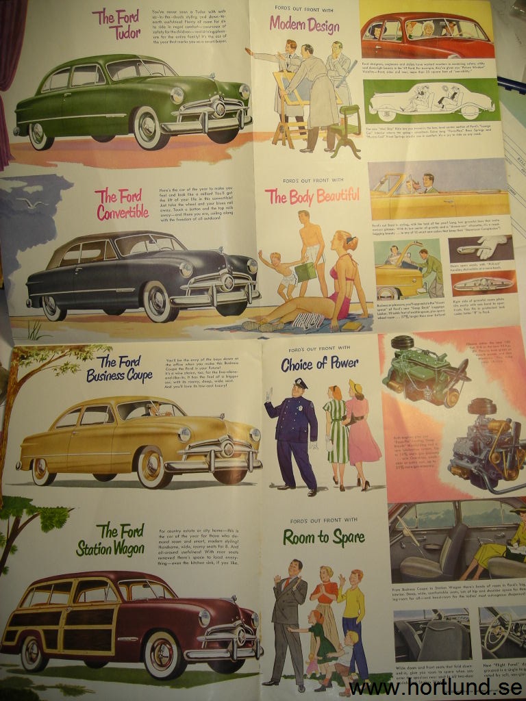 1949 Ford broschyr, the '49 Ford - 2