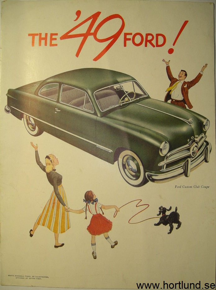 1949 Ford broschyr, the '49 Ford