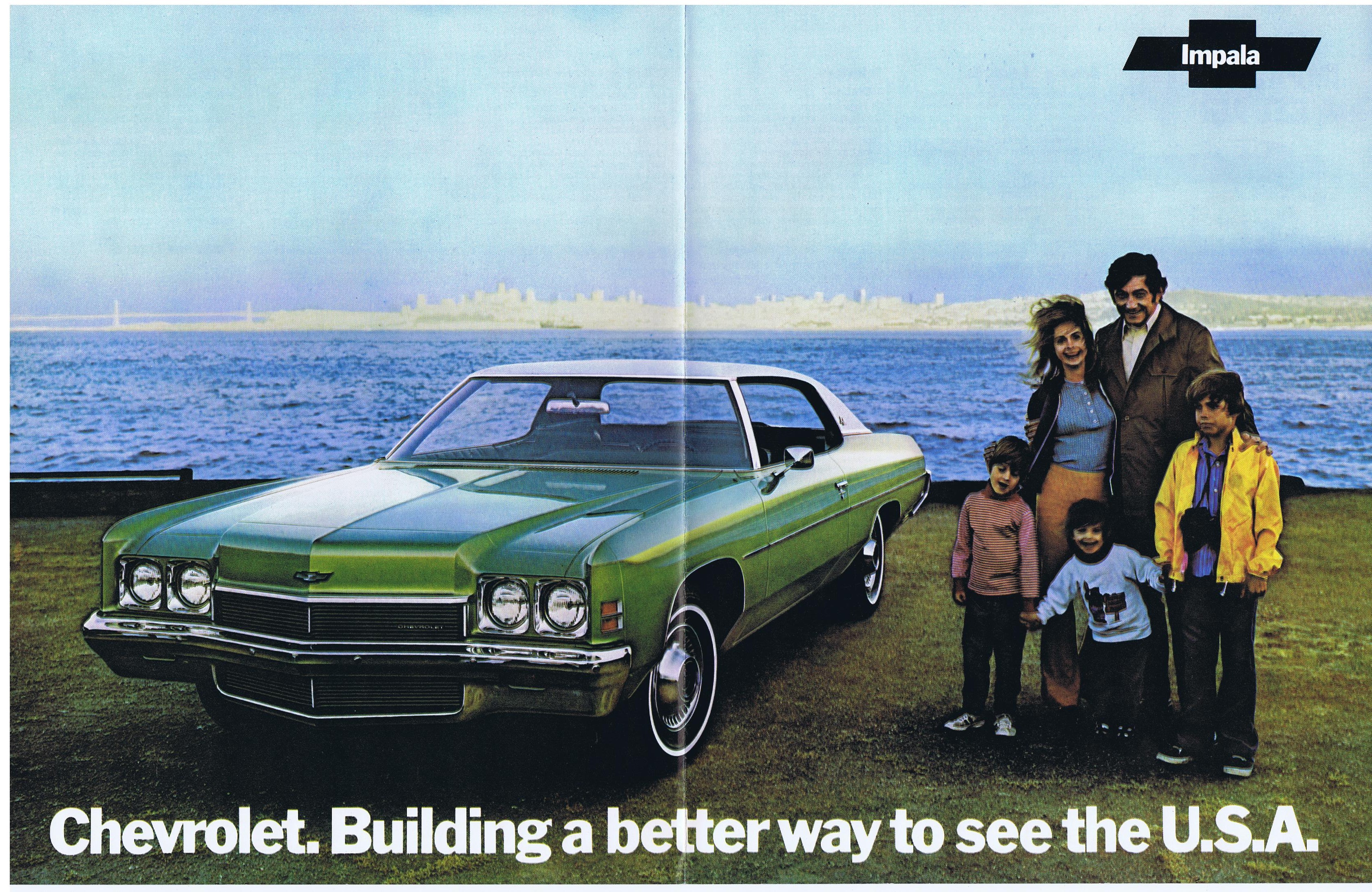 1972 Chevrolet Impala Affisch