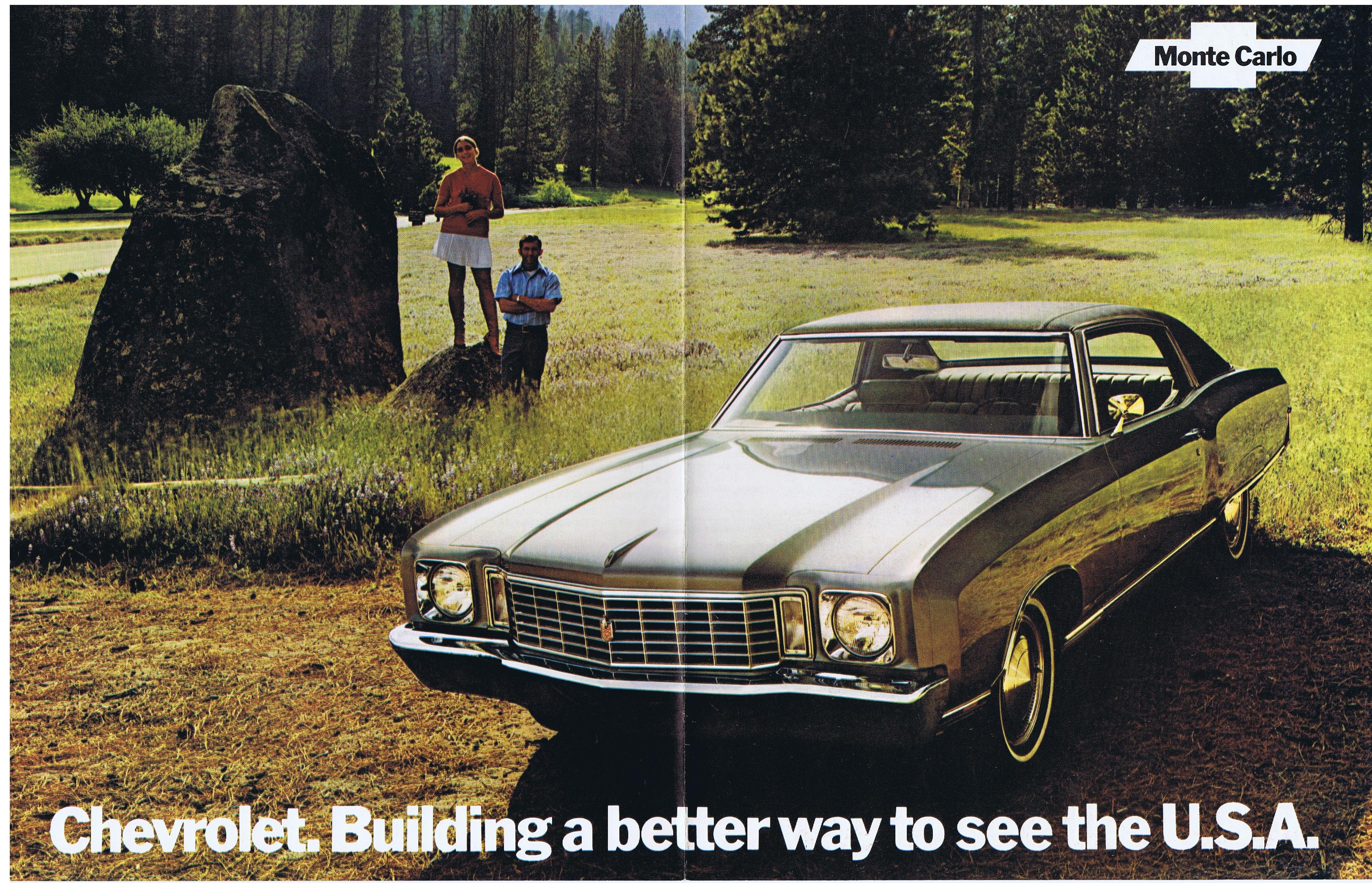 1972 Chevrolet Monte Carlo Affisch