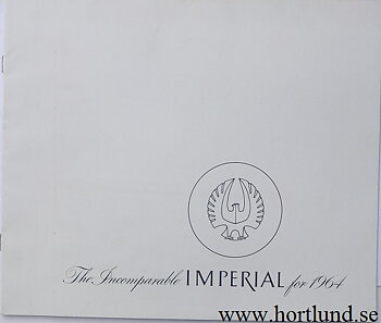 1964 Imperial Broschyr 11-63