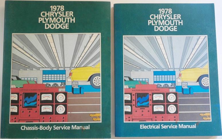 1978 Plymouth & Dodge & Chrysler Service Manual original