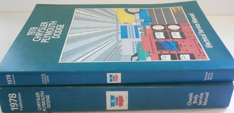 1978 Plymouth & Dodge & Chrysler Service Manual original - 2