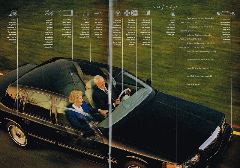 1995 Lincoln Town Car Lyxbroschyr - 3