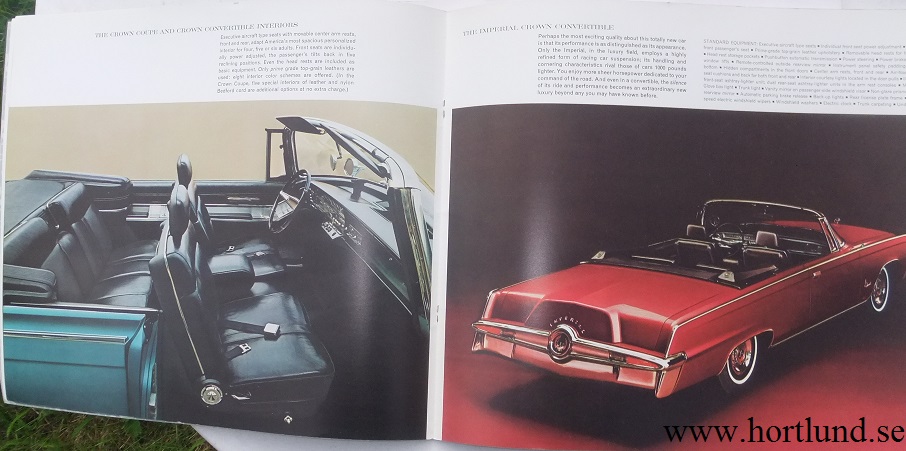 1964 Imperial Broschyr Lyx - 3
