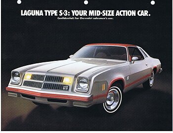 1975 Chevrolet Laguna Midsize Broschyr