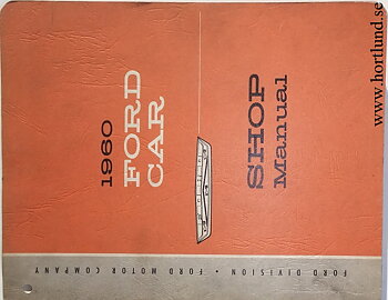 1960 Ford Shop Manual