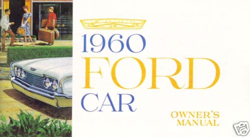 1960 Ford Owner's Manual