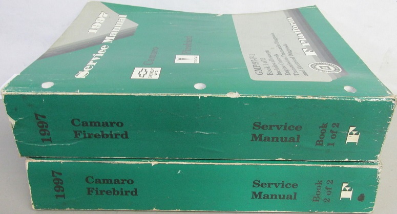 1997 Chevrolet Camaro & Pontiac Firebird Service Manual Set om 2 Böcker - 2