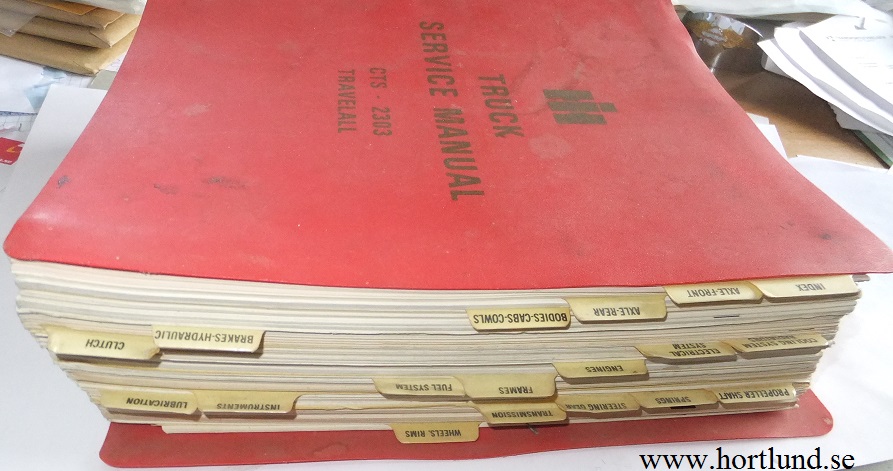 1972 - 1975 International Travelall Service Manual - 2