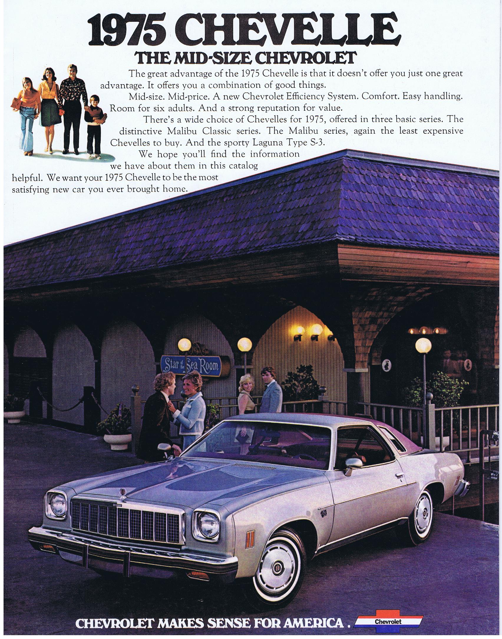 1975 Chevrolet Chevelle Broschyr