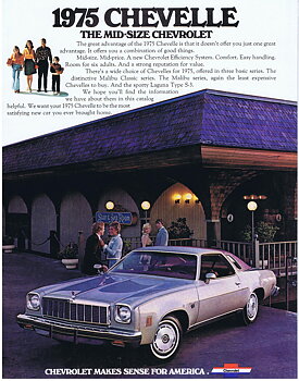 1975 Chevrolet Chevelle Broschyr