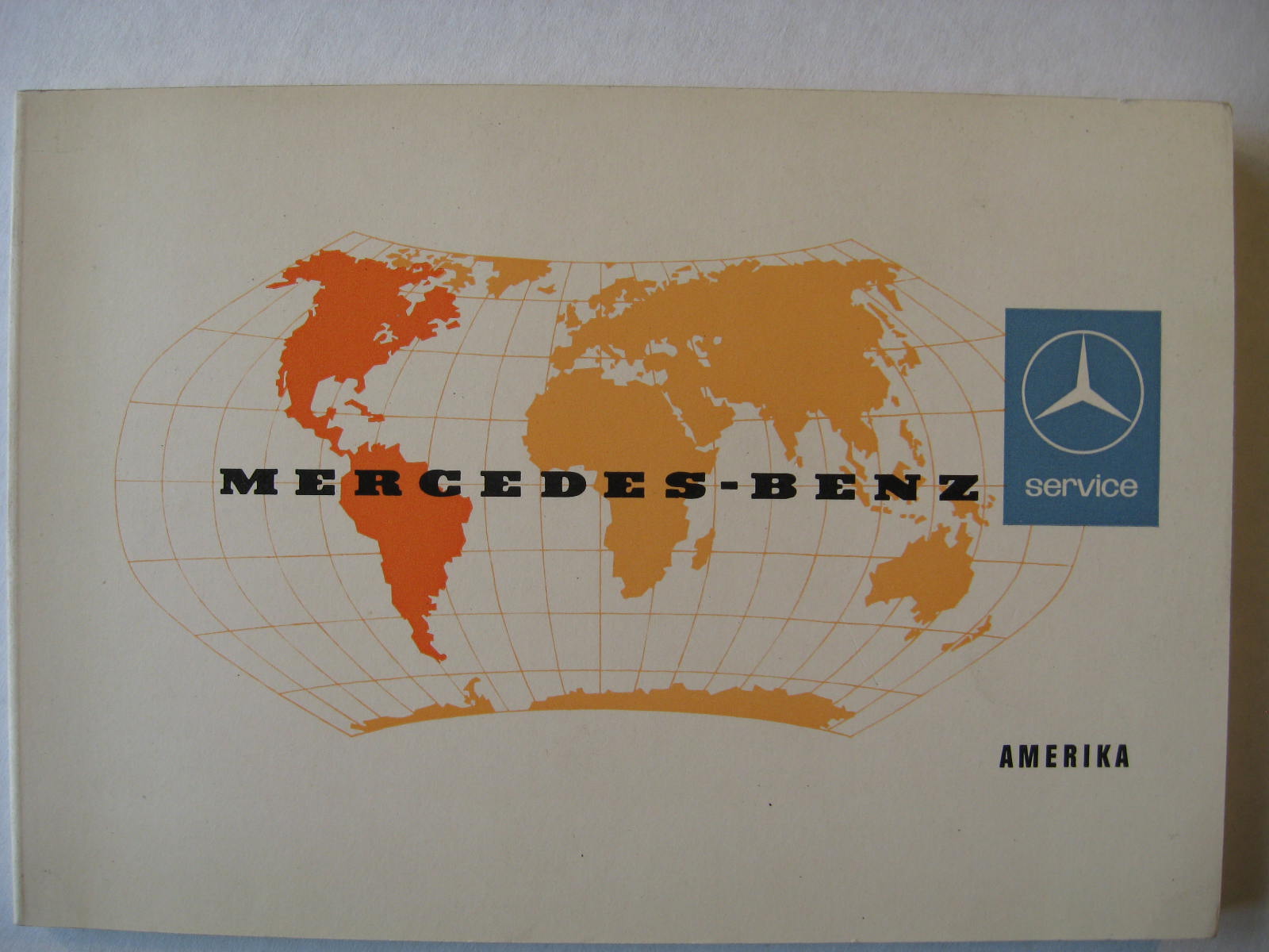 1963 Mercedes-Benz Serviceställen Amerika