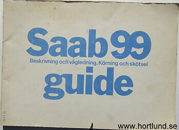 1977 SAAB 99 Guide 2:a utg.