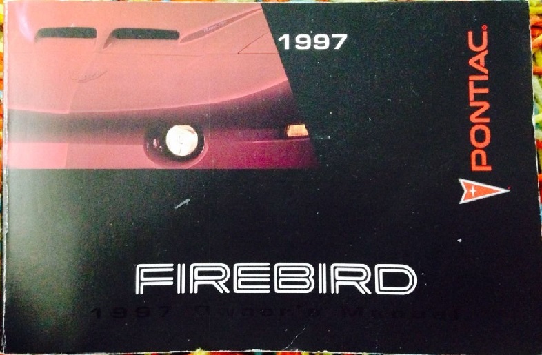 1997 Pontiac Firebird Owners Manual