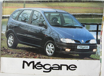 1998 Renault Mégane instruktionsbok