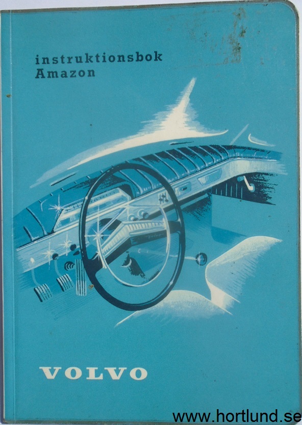 1961 Volvo Amazon P 120 D Instruktionsbok