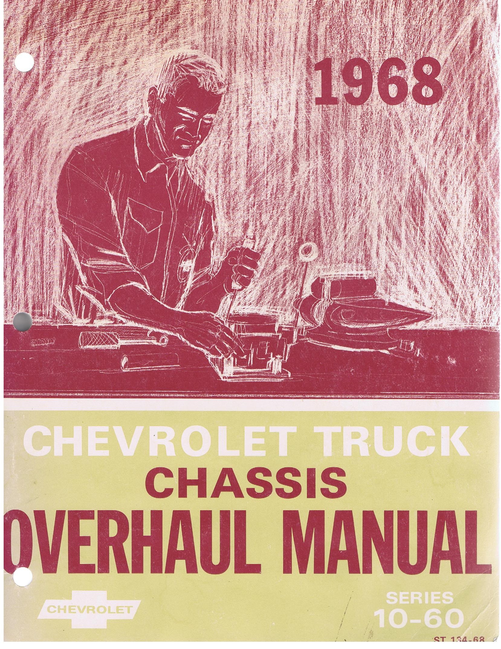 1968 Chevrolet Truck Chassis Overhaul Manual Series 10-60