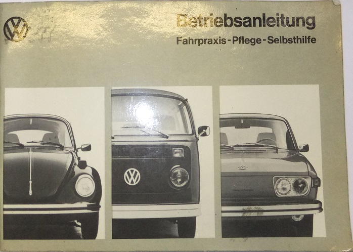 1974 Volkswagen VW 1303 Betriebsanleitung - 2