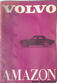 1964 Volvo Amazon P 120 G Instruktionsbok  9.63