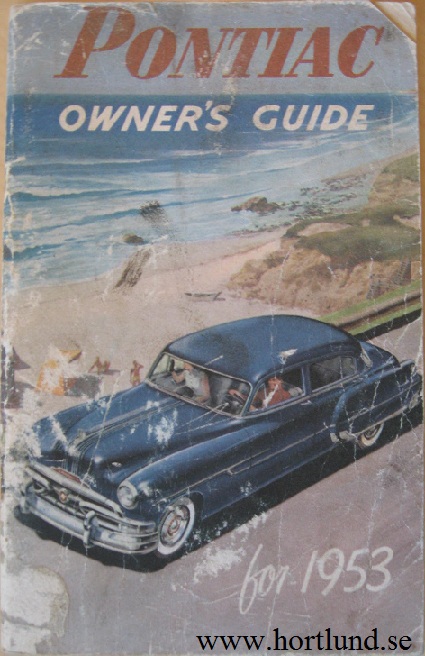 1953 Pontiac Owner's Guide Manual