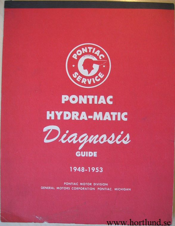 1948 - 1953 Pontiac Hydra-Matic Diagnosis Guide