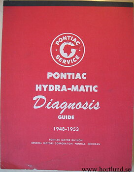 1948 - 1953 Pontiac Hydra-Matic Diagnosis Guide