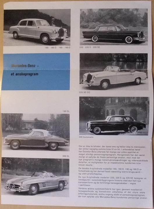 1960 Mercedes-Benz broschyr - 4