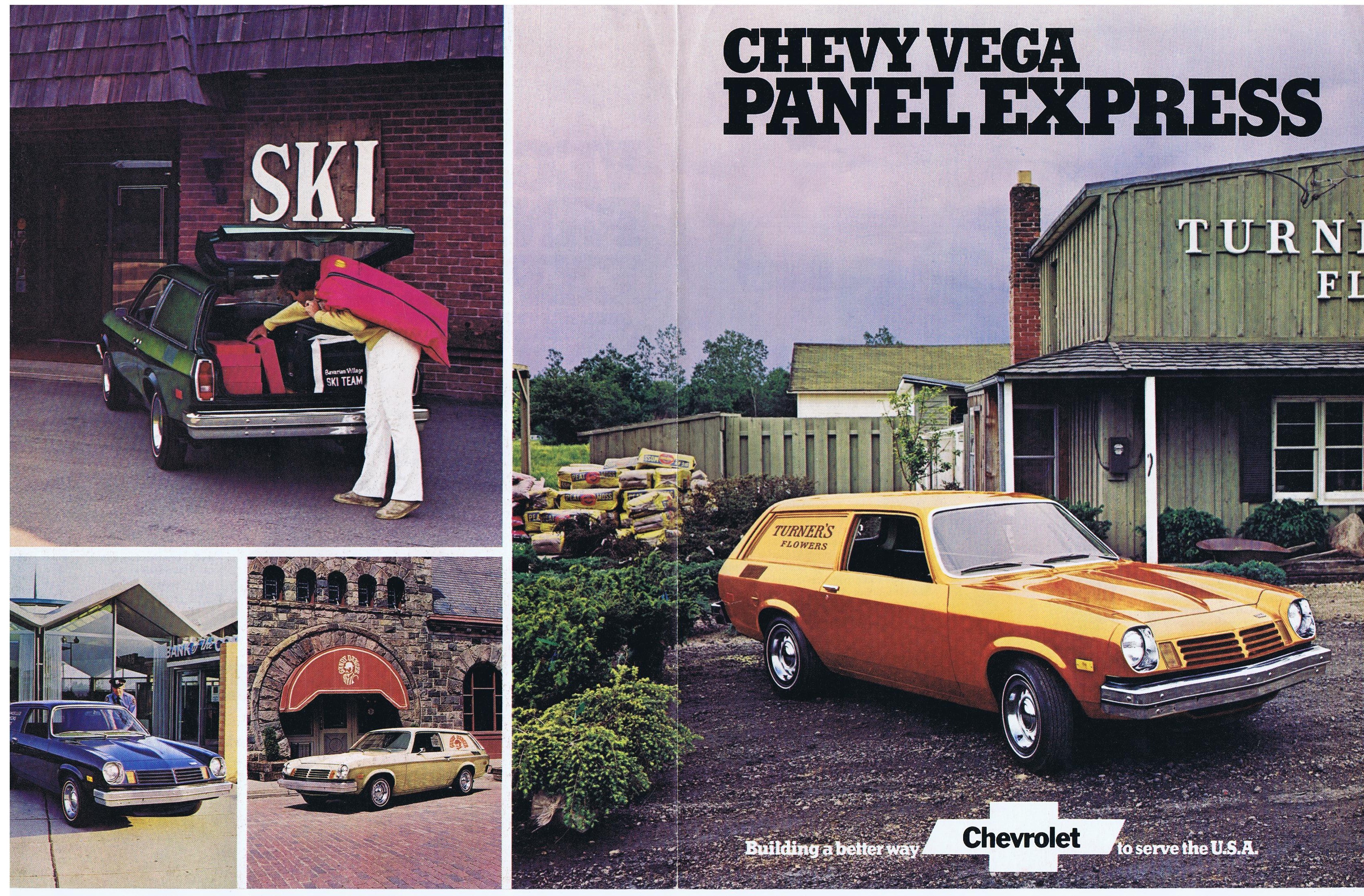 1974 Chevrolet Vega Express Affisch