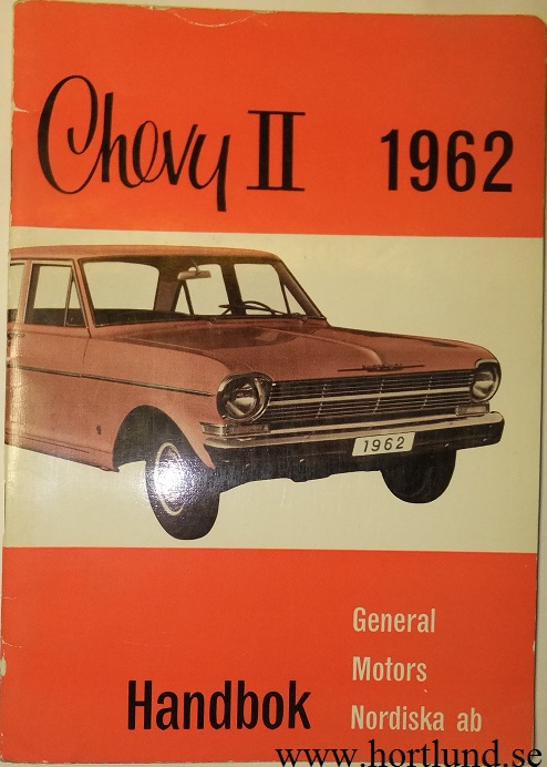 1962 Chevrolet Chevy II Handbok Svenska