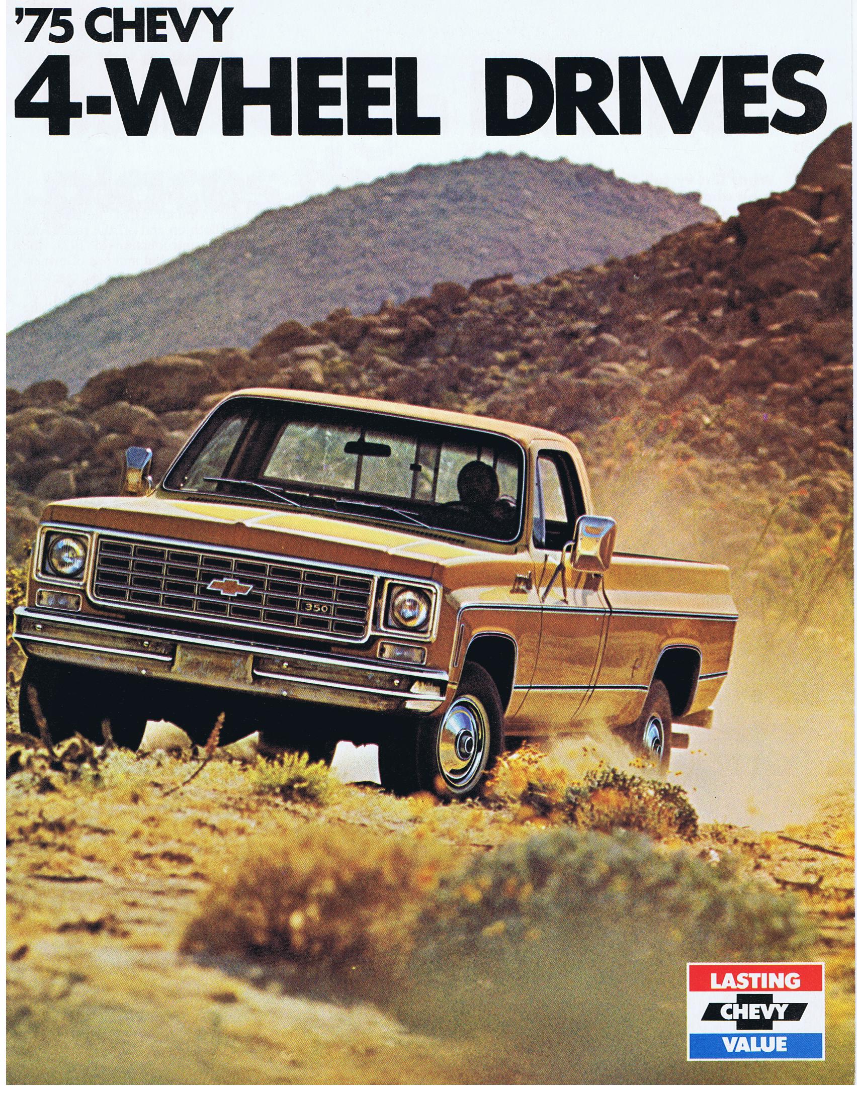 1975 Chevrolet 4 Wheel drives Folder