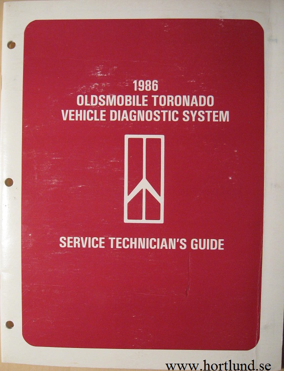 1986 Oldsmobile Toronado Diagnostic System