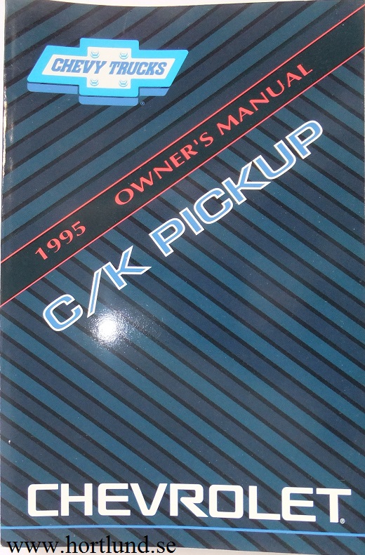 1995 Chevrolet C/K Pickup Owner's Manual