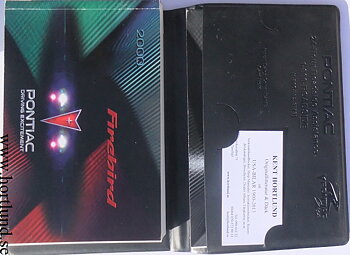 2000 Pontiac Firebird Owners Manual