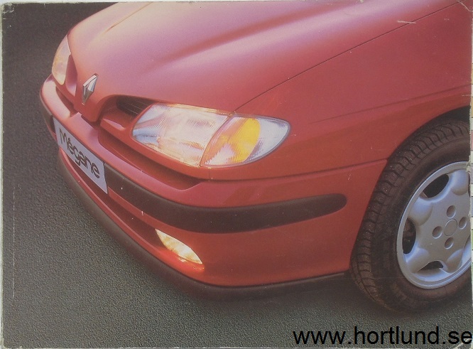 1998 Renault Mégane instruktionsbok
