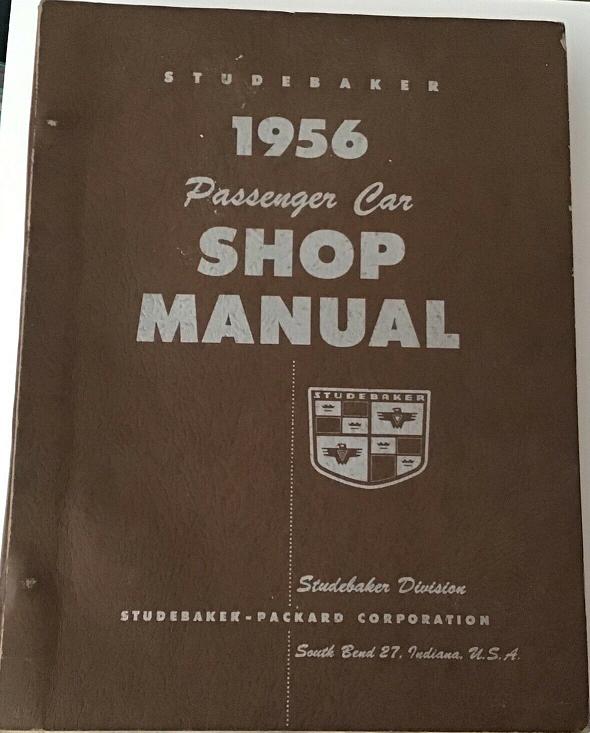1956 Studebaker Shop Manual