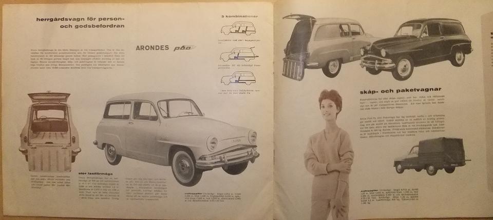 1959 Simca Aronde P60 broschyr svensk - 3