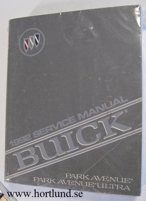 1992 Buick Park Avenue & Ultra Service Manual