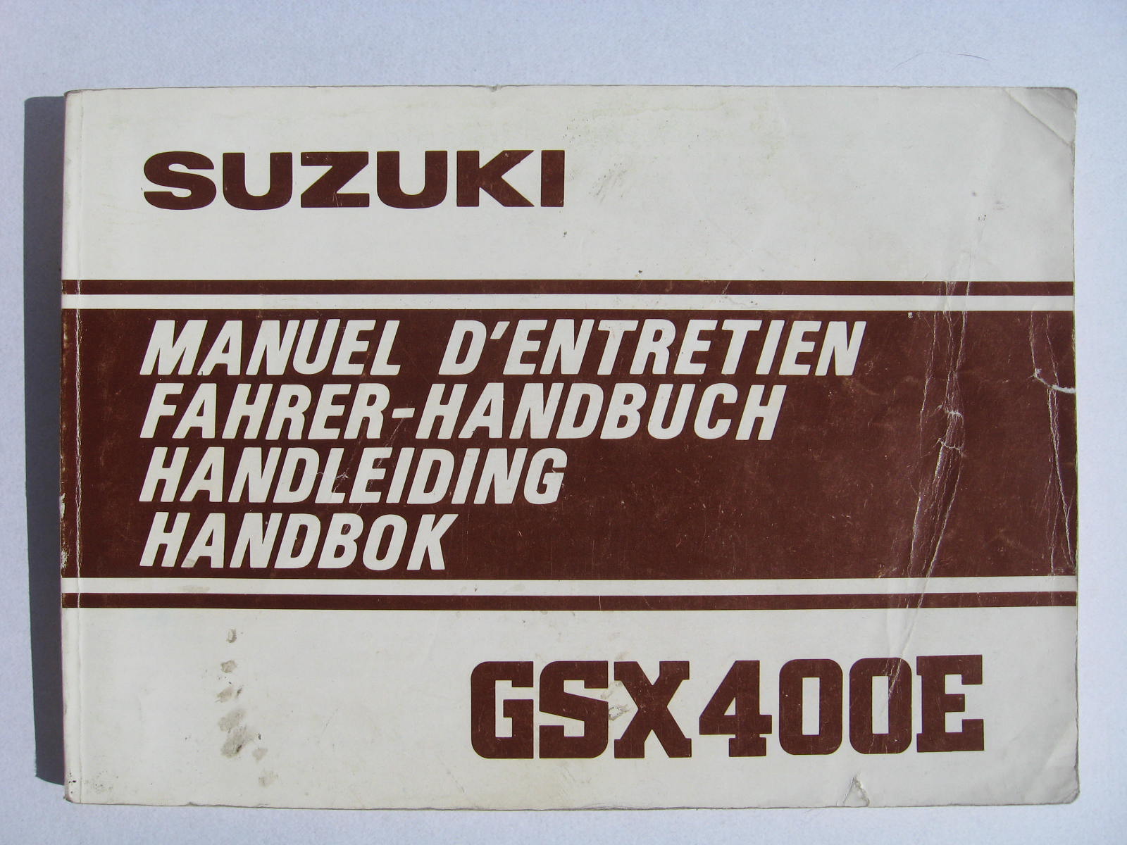 1982 Suzuki GSX400E Handbok